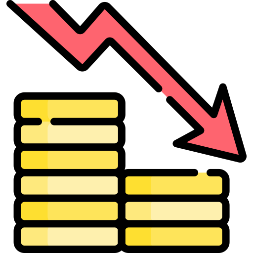 Money Loss Free Business And Finance Icons