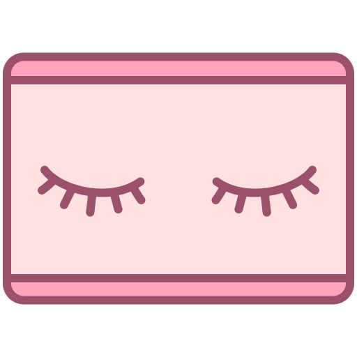 pestañas icono gratis