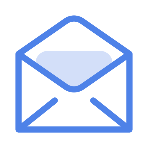 correo abierto icono gratis