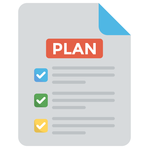 plan d'affaires Icône gratuit plan d'affaires Icône gratuit