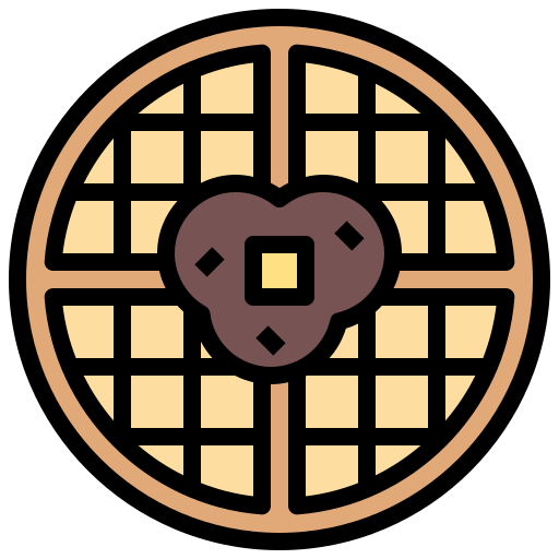 gaufre Icône gratuit gaufre Icône gratuit