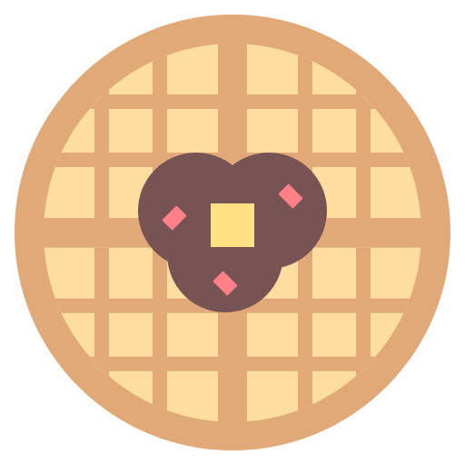 gaufre Icône gratuit gaufre Icône gratuit