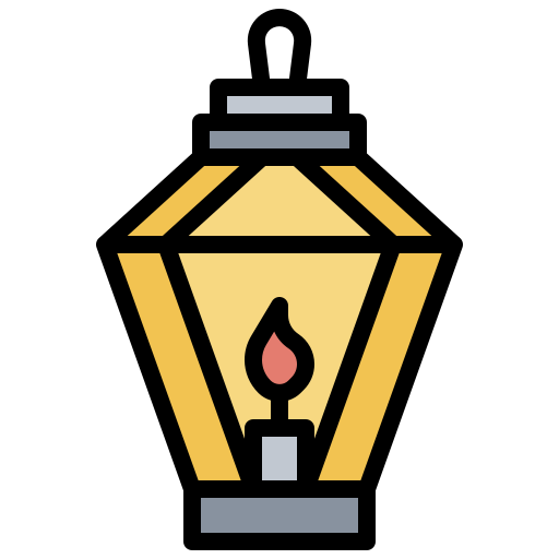 Lantern Surang Lineal Color icon