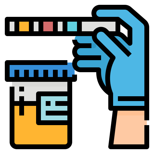 Urine Sample Aphiradee Monkik Lineal Color Icon