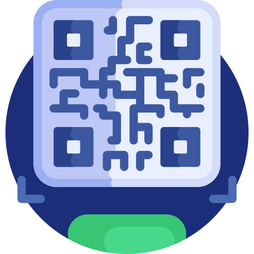 código qr icono gratis