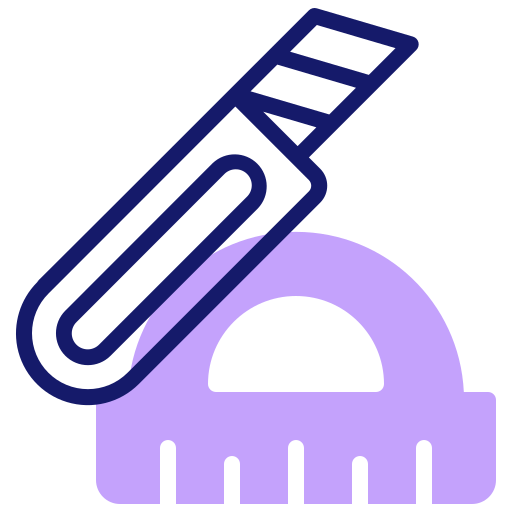 cortador icono gratis