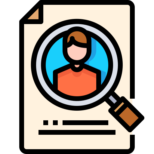 reclutamiento icono gratis