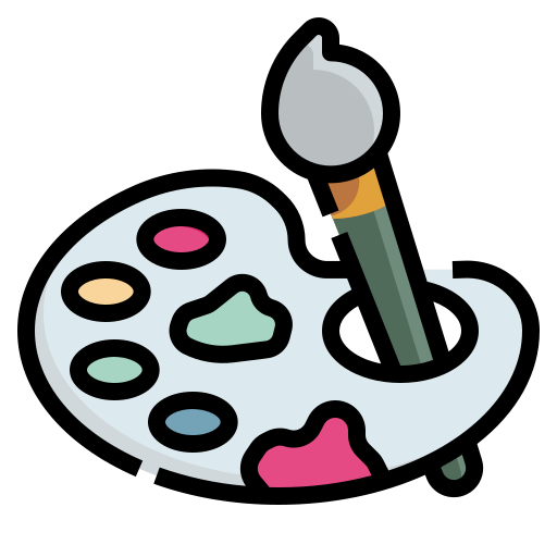 Изобразительное искусство бесплатно иконка