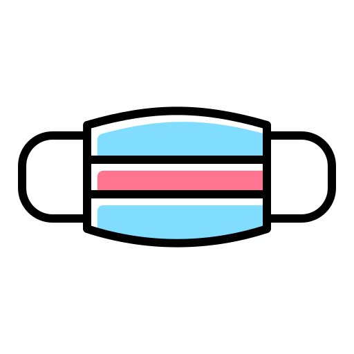 Медицинская маска бесплатно иконка