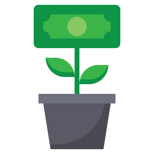 Инвестиции бесплатно иконка