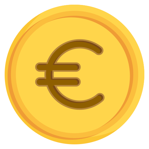 Euro sign Kosonicon Flat icon