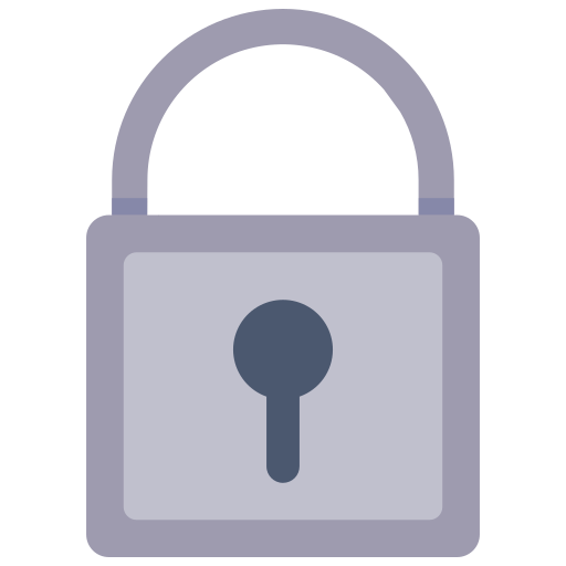 cerradura de seguridad icono gratis