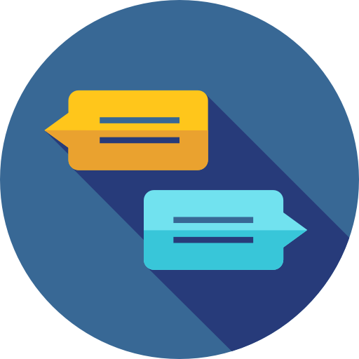 charlar icono gratis