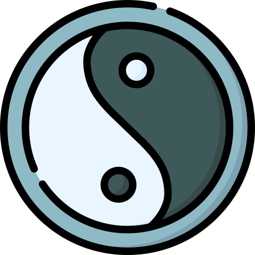 ying yang icono gratis