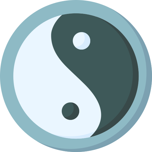 ying yang icono gratis