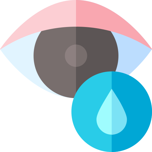 gotas para los ojos icono gratis