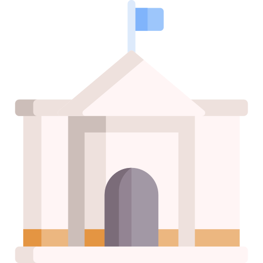 mairie Icône gratuit mairie Icône gratuit