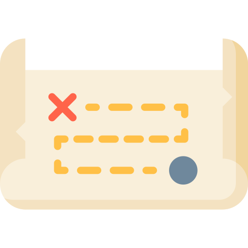 Treasure map free icon Treasure map free icon