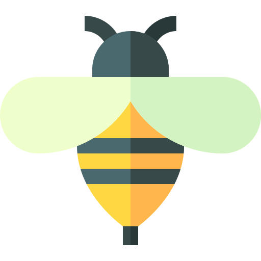 abeja icono gratis