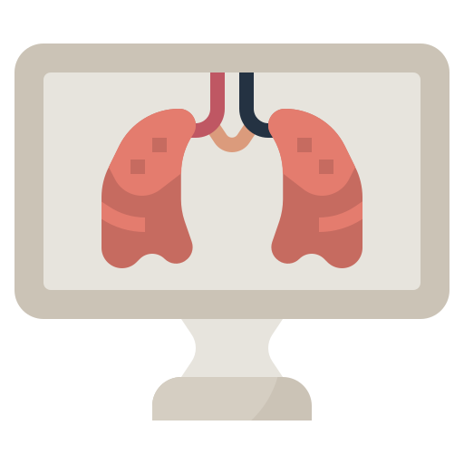 pulmones humanos icono gratis