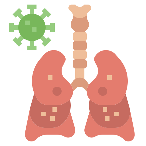 sistema respiratorio icono gratis