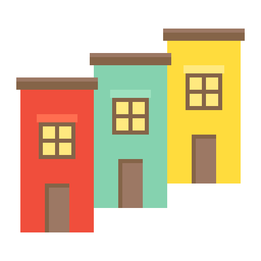 연립 주택 무료 아이콘