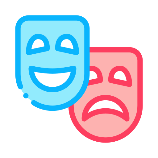 theatermasken kostenlos Icon theatermasken kostenlos Icon