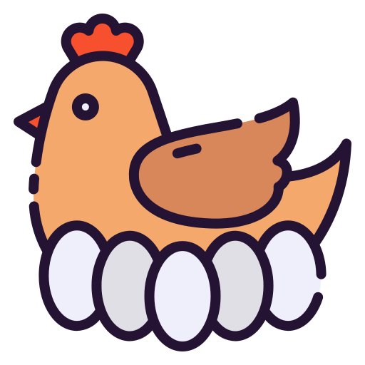 poule Icône gratuit poule Icône gratuit