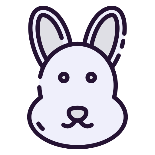 Rabbit Good Ware Lineal Color icon