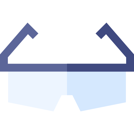 lentes de seguridad icono gratis