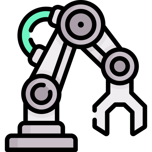 brazo robotico icono gratis