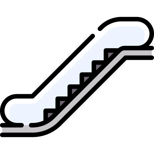 escalera icono gratis