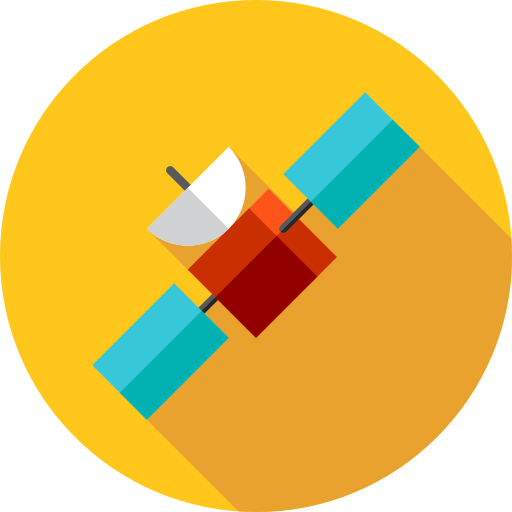 satélite icono gratis