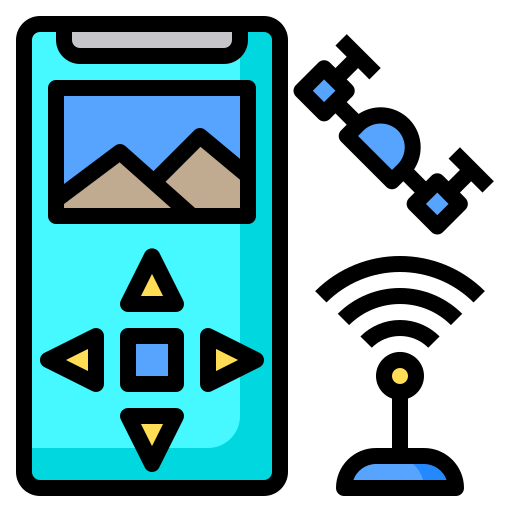 teléfonos móviles icono gratis