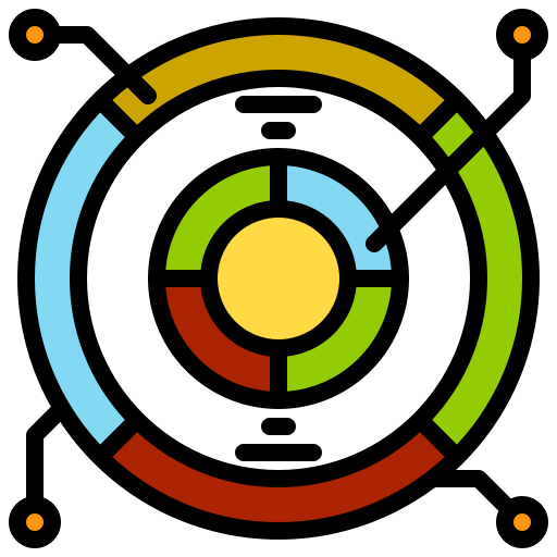 Statistics xnimrodx Lineal Color icon