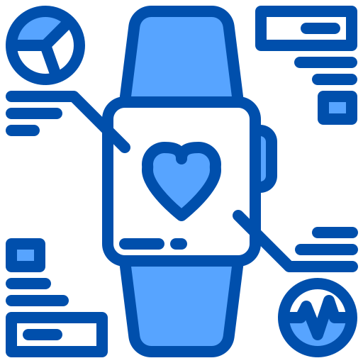 Smart watch xnimrodx Blue icon