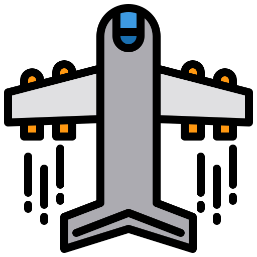 avión icono gratis