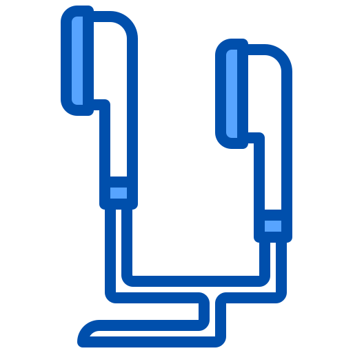 Earbud free icon Earbud free icon