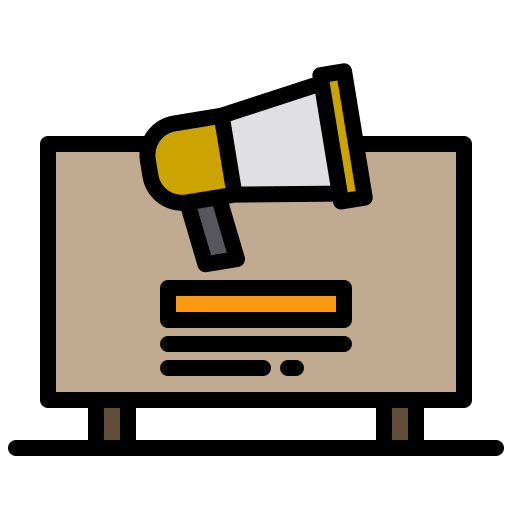 publicidad icono gratis