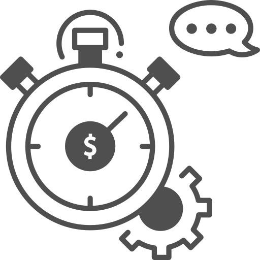 pare el reloj icono gratis