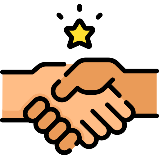 shaking hands logo png