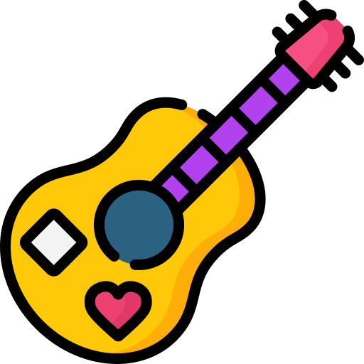 guitarra icono gratis