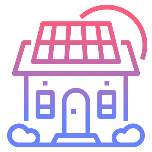 casa ecológica icono gratis