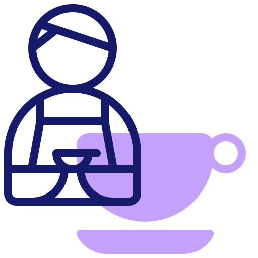 barista grátis ícone