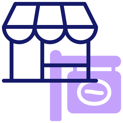 cafetería icono gratis