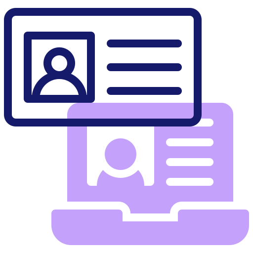 tarjeta de identificación icono gratis