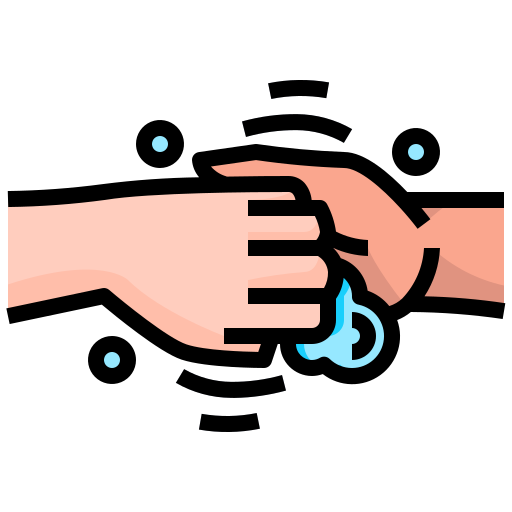 Washing hand - free icon