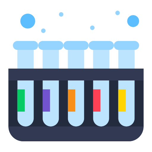 Test tube Flatart Icons Flat icon