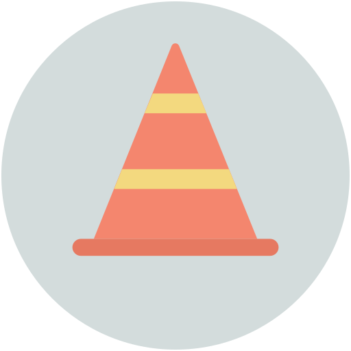Traffic cone free icon