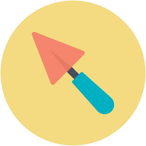 Trowel free icon